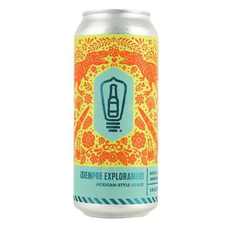Bottle Logic Brewing's Siempre Explorando! Lager 16oz