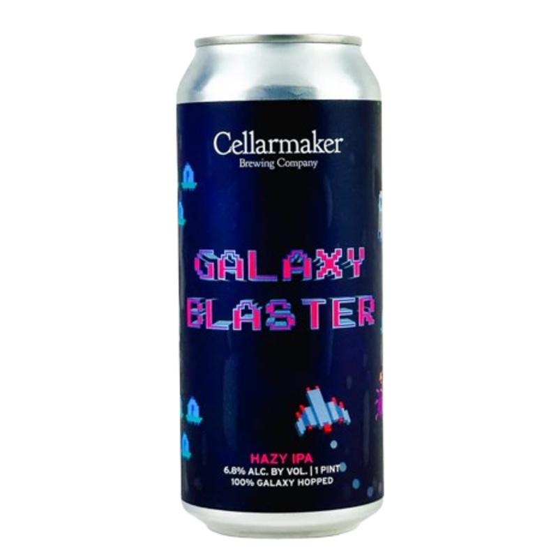 Cellarmaker Galaxy Blaster Hazy IPA 16oz