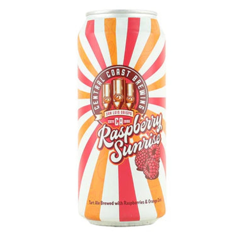 Central Coast Brewing Raspberry Sunrise  Imperial Kettle Sour 16oz