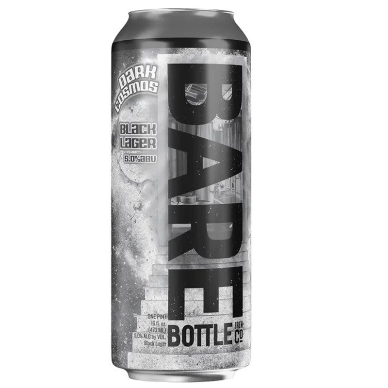 Dark Cosmos Black Lager by Barebottle Brewing Company 16 oz