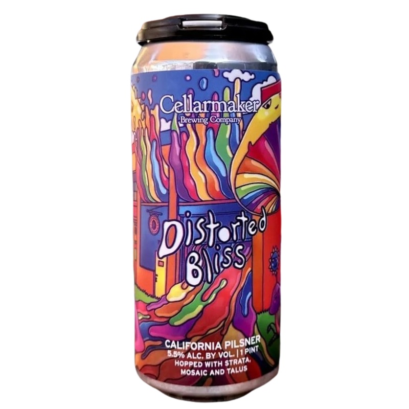 Distorted Bliss by Cellarmaker Brewing Company 16 oz