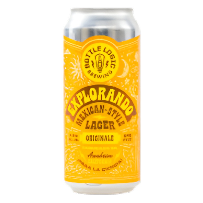 Explorando Mexican-Style Lager by Bottle Logic Brewing 16oz