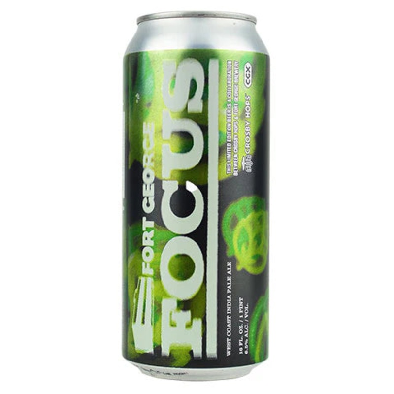 Fort George Brewery Focus West Coast  IPA 16oz