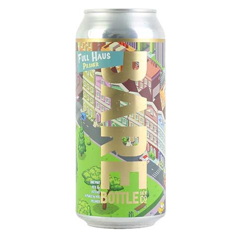Full Haus Pilsner by Barebottle Brewery 16 oz