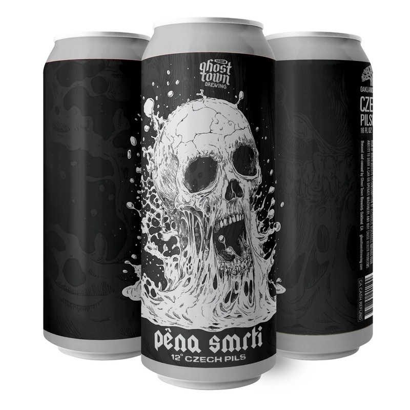 Ghost Town Pena Smrti 12 Degree Czech Style Pils 16oz