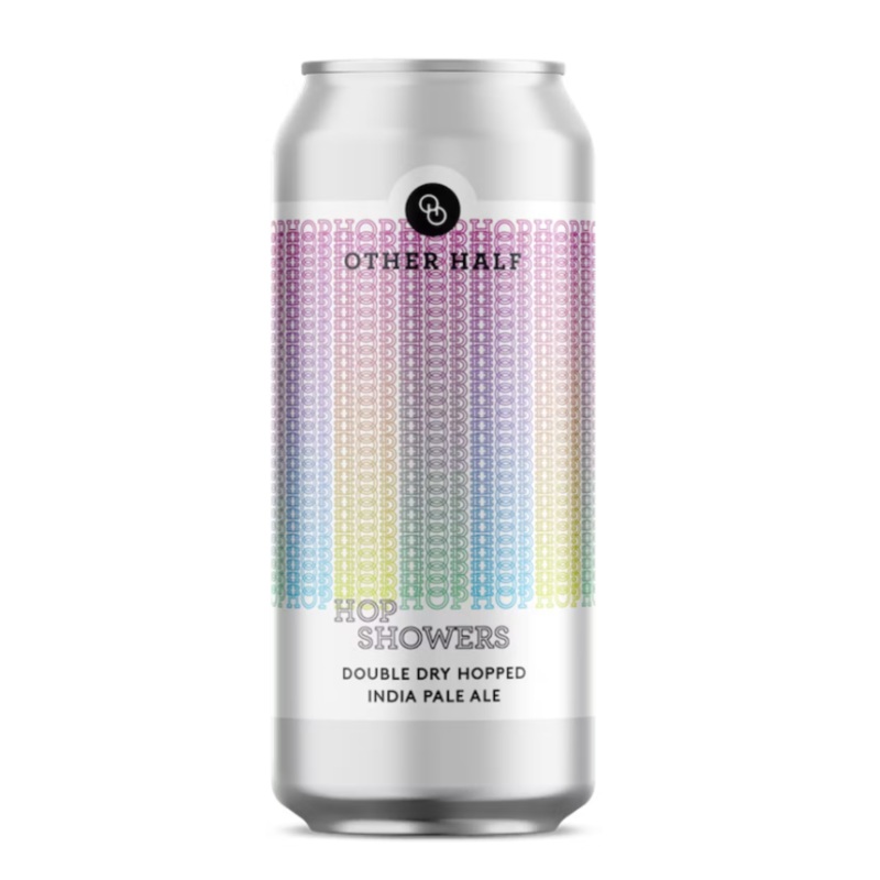 Hop Showers Double Dry Hopped IPA by Other Half Brewing Co. 16oz.