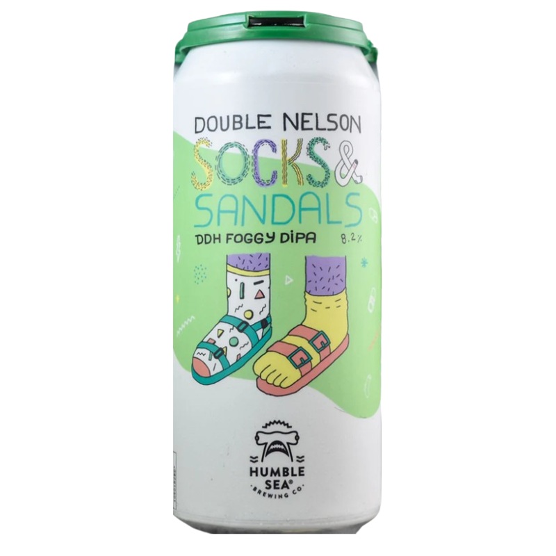 Humble Sea Double Socks & Sandals DDH Foggy DIPA 16oz