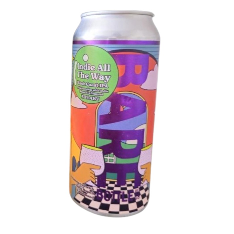 Indie All The Way by Barebottle Brewing 16 oz