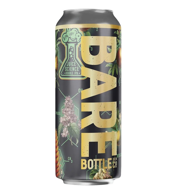 Juice Science Double IPA by Barebottle Brewing Company 16 oz
