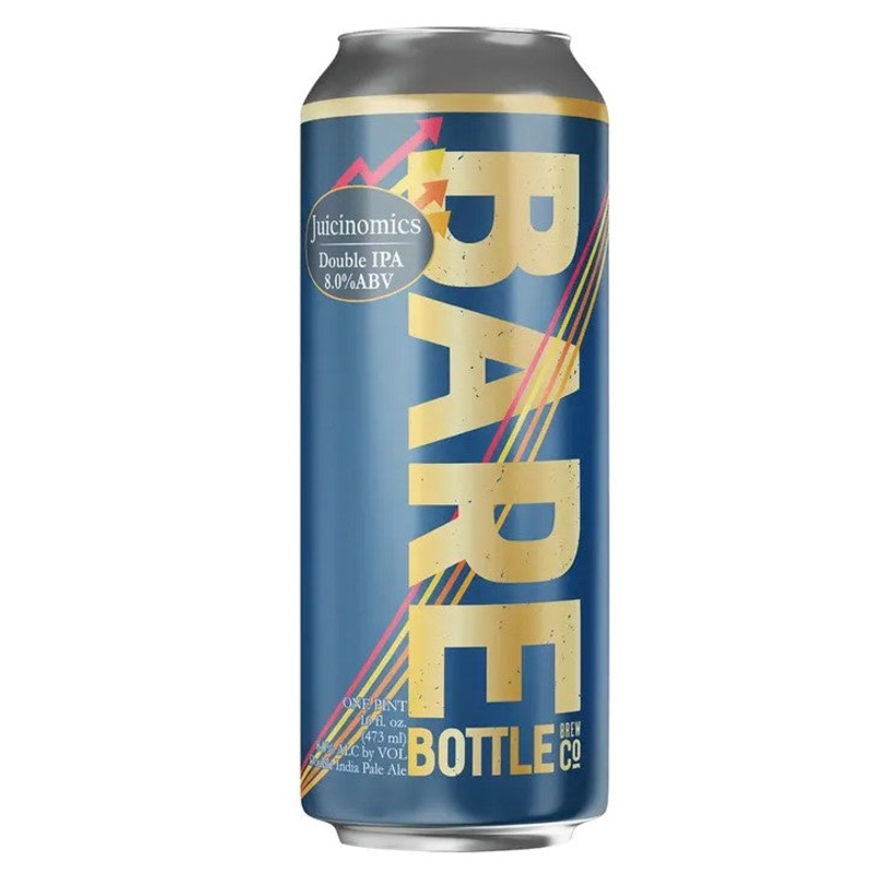 Juicinomics Double IPA by Barebottle Brewery 16 oz