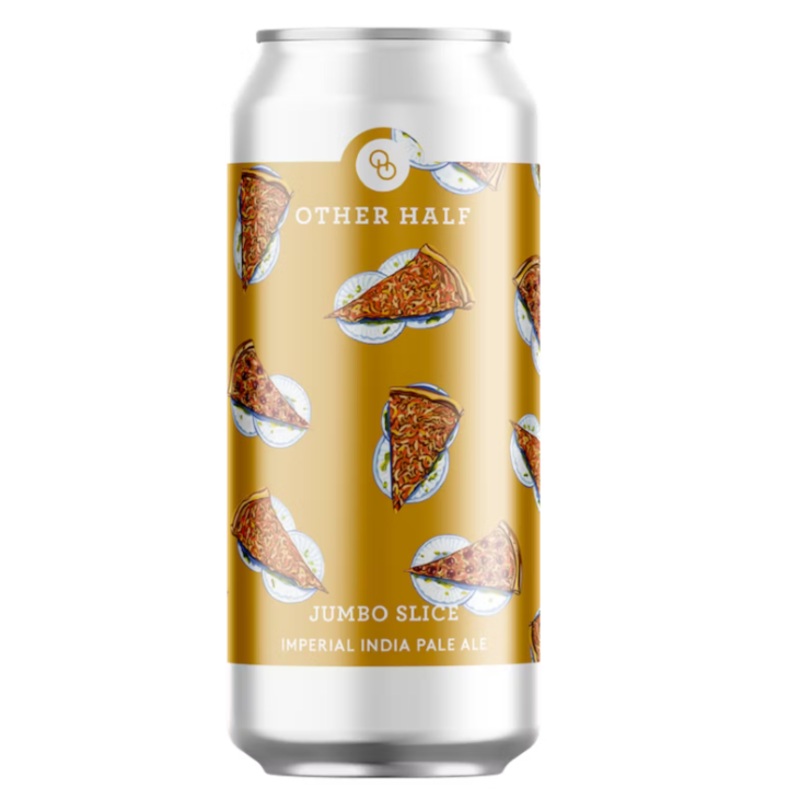 Jumbo Slice Imperial IPA by Other Half Brewing Co. 16oz.