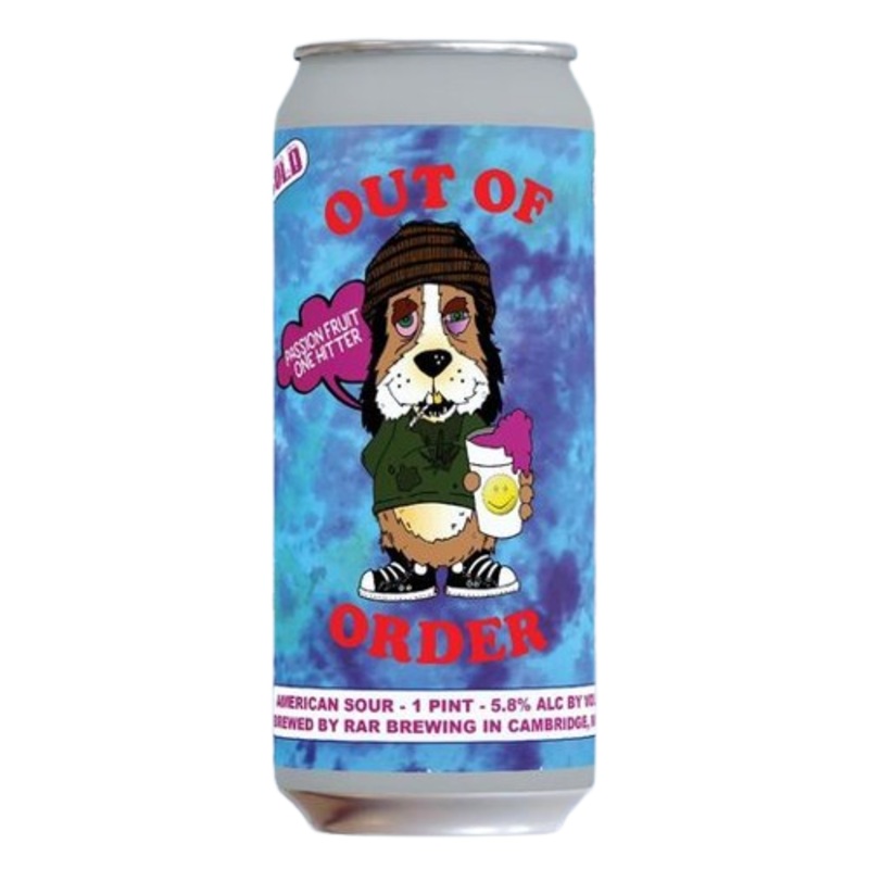 Out of Order: Passion Fruit One Hitter American Sour 16oz