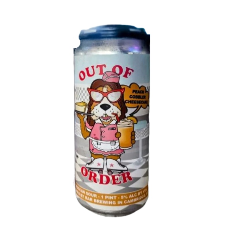 Out of Order: Peach Cobbler Cheesecake American Sour 16oz