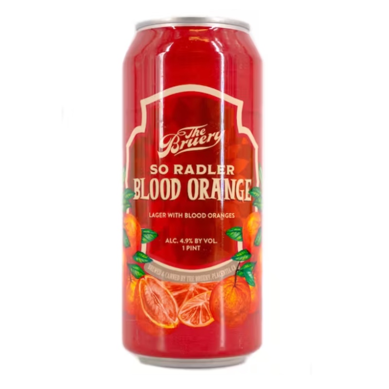 So Radler Blood Orange by The Bruery 16oz