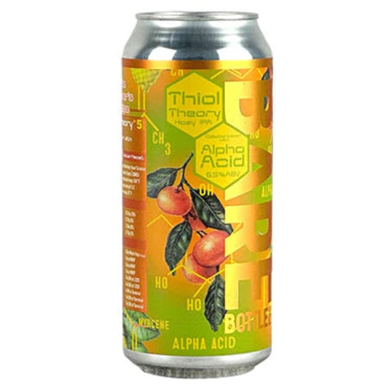 Thiol Theory Hazy IPA by Barebottle Brewing Company 16 oz