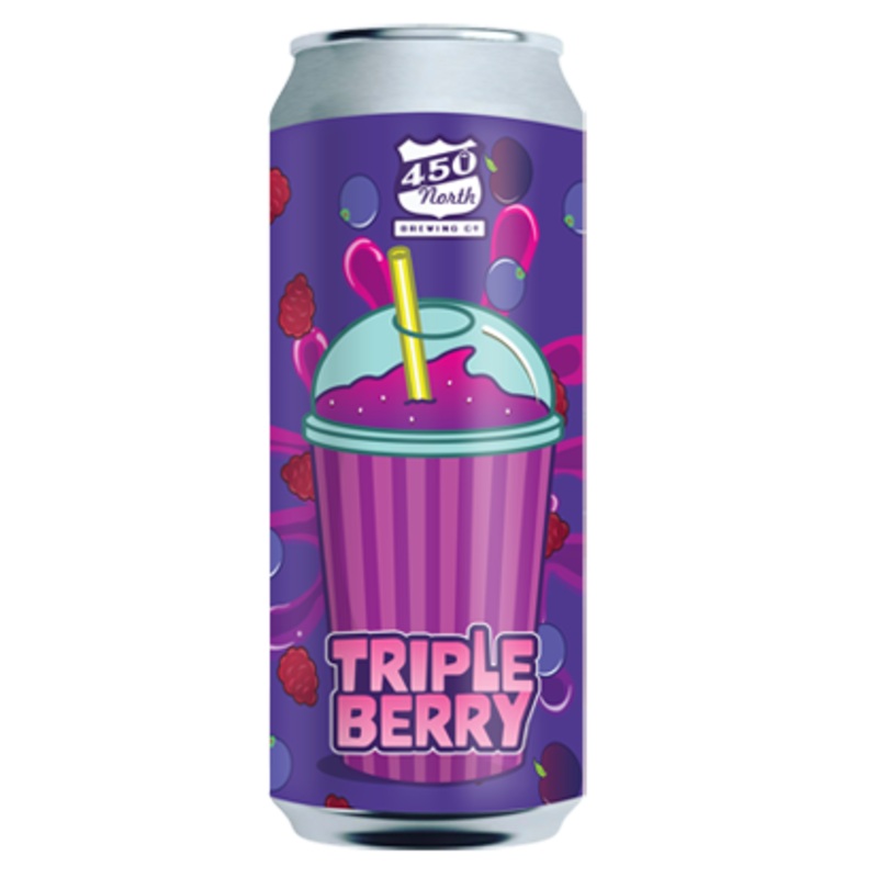 Triple Berry by 450 North Brewing 16oz.