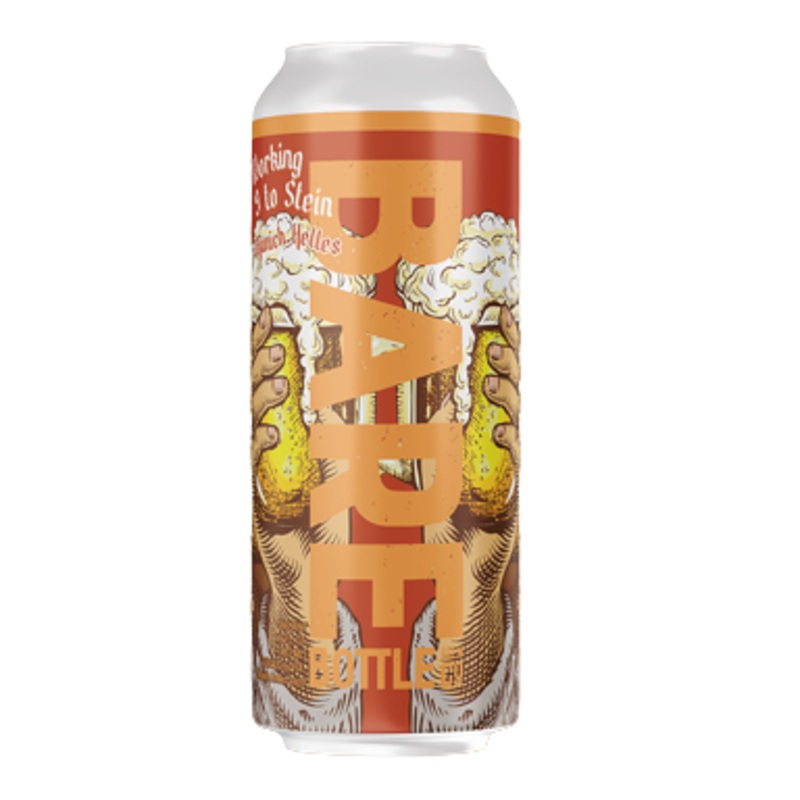 Working 9 To Stein A Helles Style Beer by Barebottle Brewing Company 16 oz