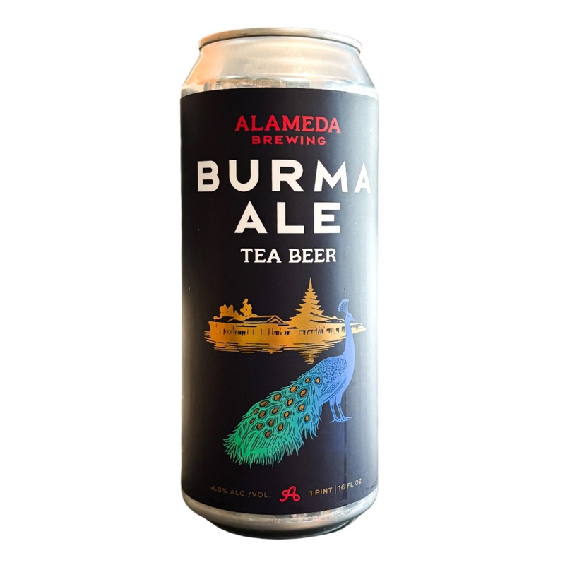ALAMEDA BREWING Burma Ale Tea Beer