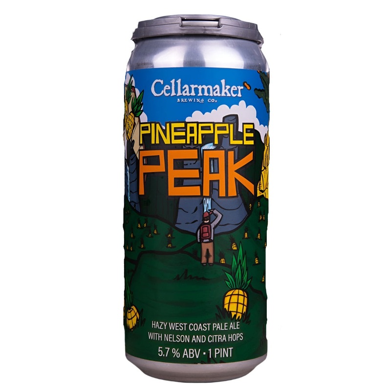 CELLARMAKER Pineapple Peak Hazy West Coast Pale Ale