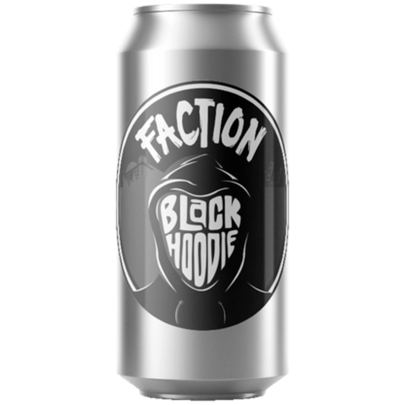 FACTION BREWING Black Hoodie Lager