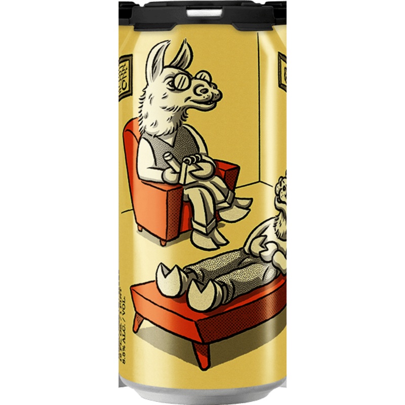 FORT GEORGE Therapy Llama Double Hazy IPA