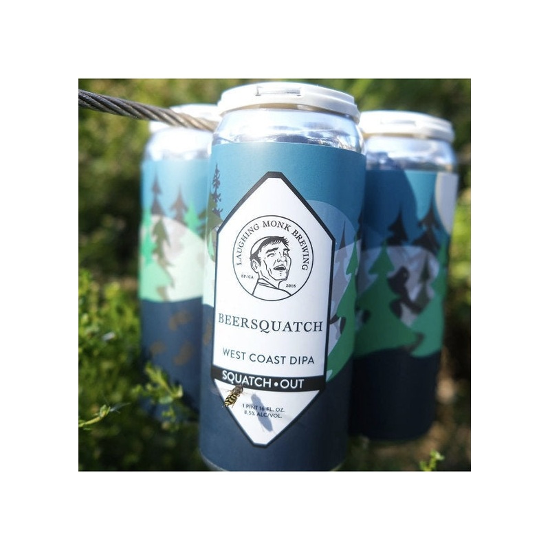 LAUGHING MONK Beersquatch West Coast IPA