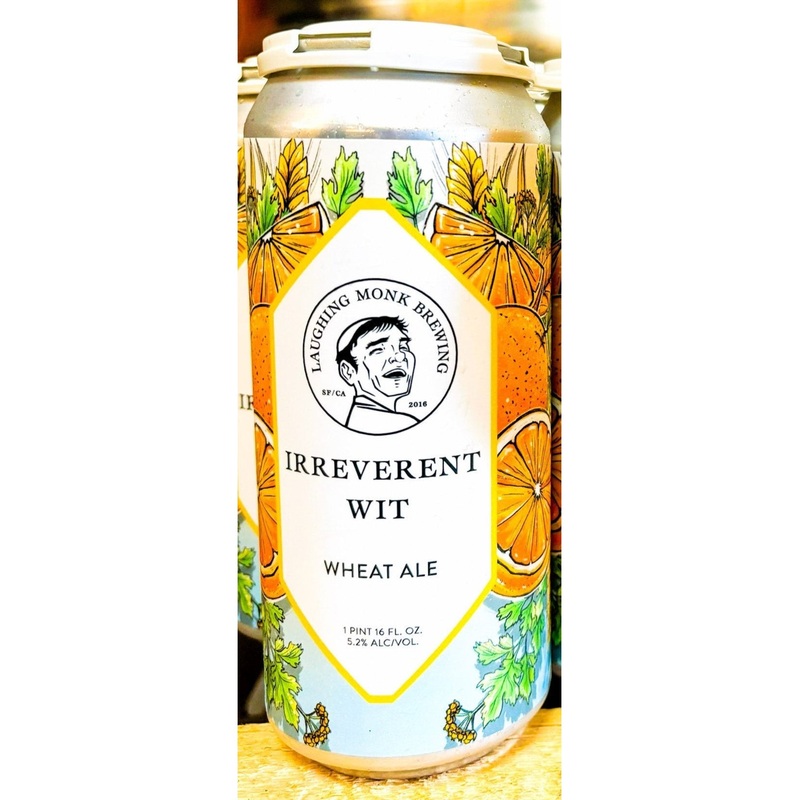LAUGHING MONK Irreverant Wit Wheat Ale