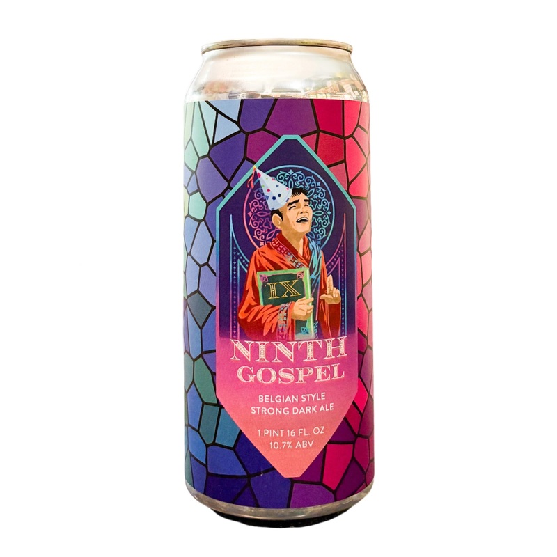 LAUGHING MONK Ninth Gospel Belgian Style Dark Ale