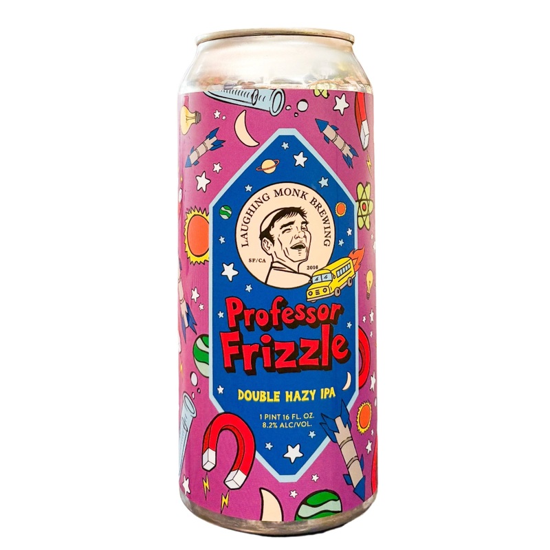 LAUGHING MONK Professor Frizzle Double Hazy IPA