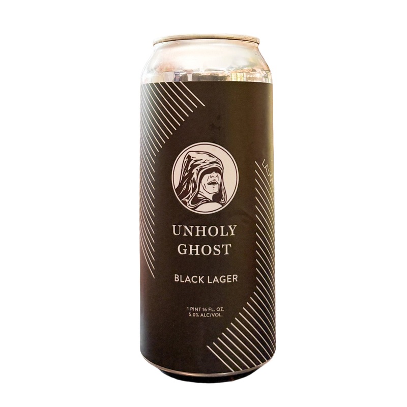 LAUGHING MONK Unholy Ghost Black Lager