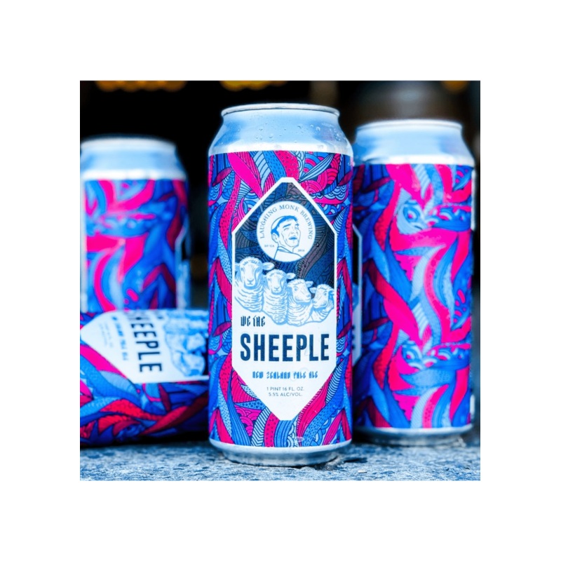 LAUGHING MONK We The Sheeple New Zealand Pale Ale