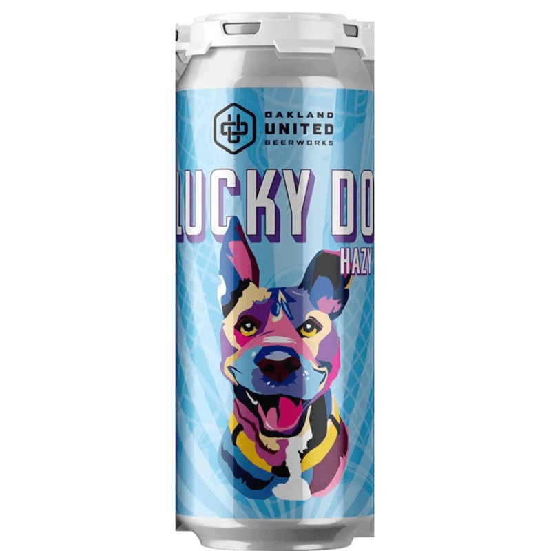 OAKLAND UNITED BEERWORKS Lucky Dog Hazy IPA