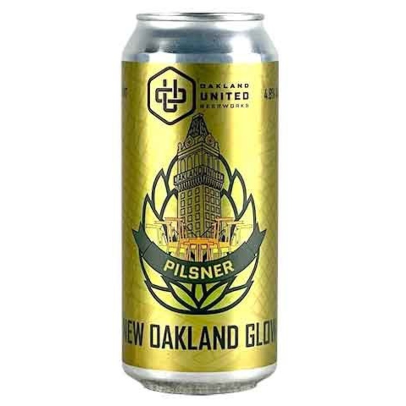 OAKLAND UNITED BEERWORKS New Oakland Glow Pilsner