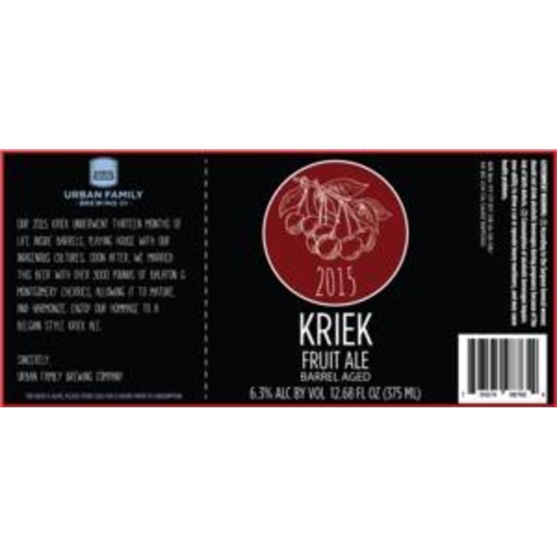 Urban Family Kriek 375ml