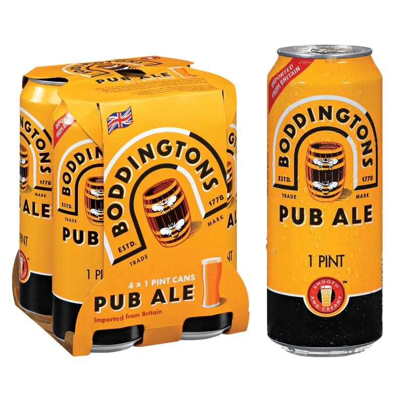 Boddingtons 16oz 4pack Cans