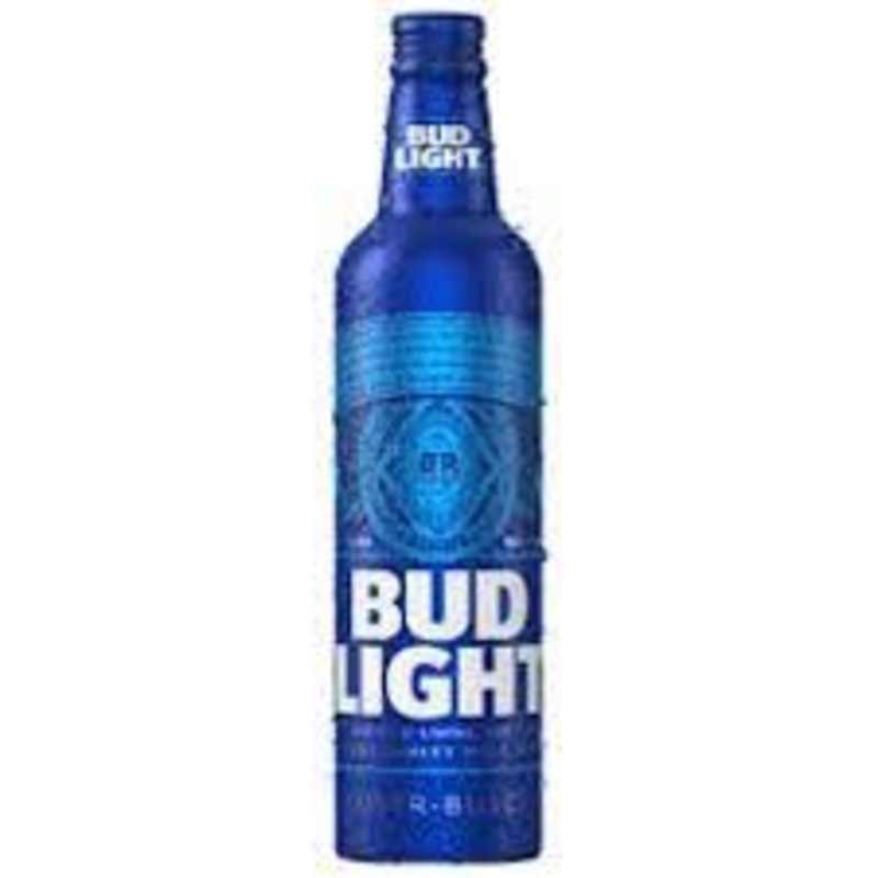 Bud Light Aluminium 16oz Bottle