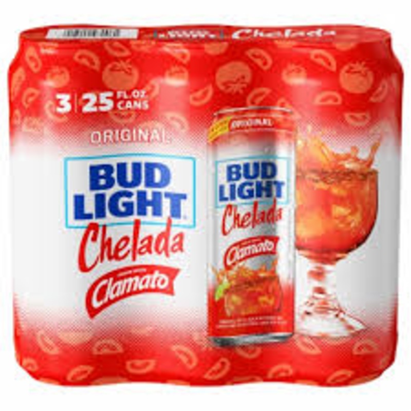 Bud Light Chelada 25oz 3Pack Can