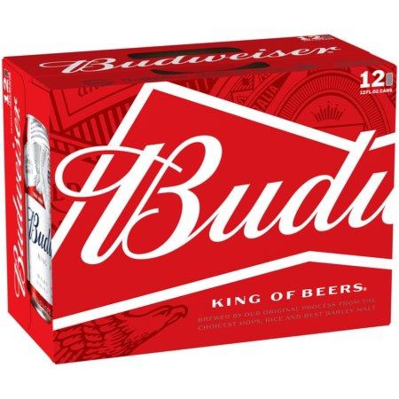 Budweiser 12oz 12 Pack Can