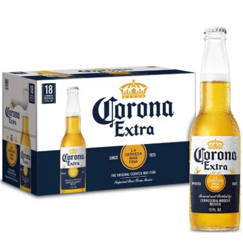 Corona Extra 12oz 18pack Bottles