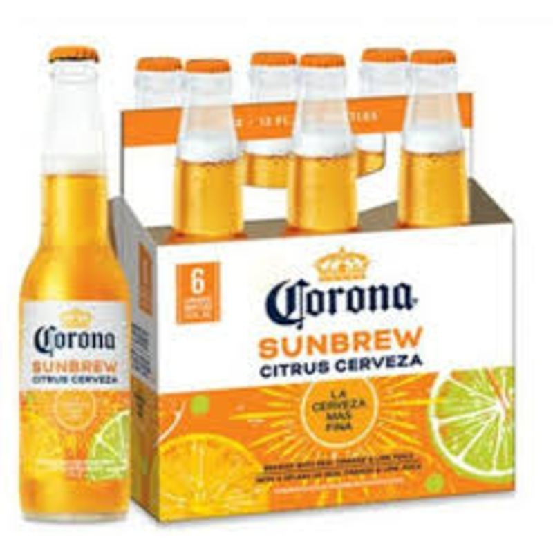 Corona Sunbrew Citrus Cerveza 12oz 12pack Bottles