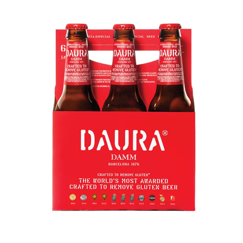 Daura Damm 12oz 6pack Bottles