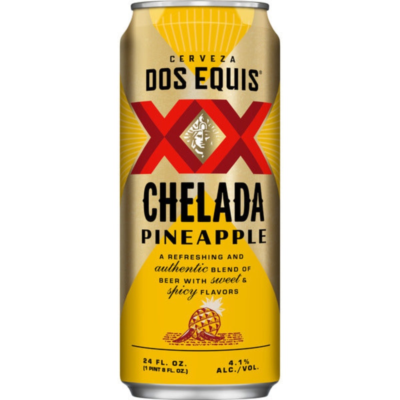 Dos Equis Chelada Pinneapple 25oz