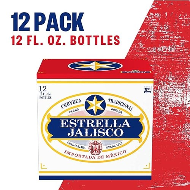 Estrella Jalisco 12oz 12 Pack Bottles