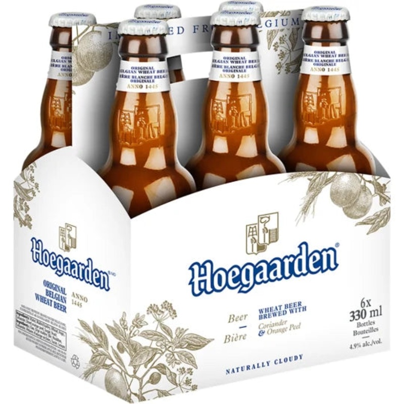 Hoegaarden 12oz 6pack Bottles