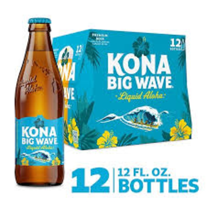 Kona Big Wave Liquid Aloha 12oz 12pack Btls
