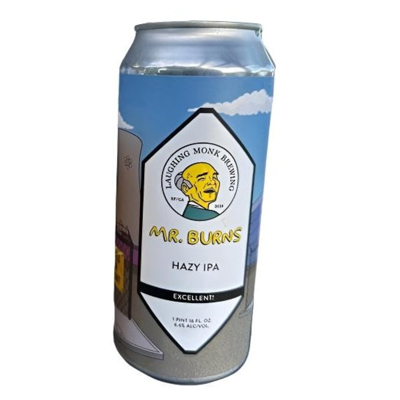 LAUGHING MONK Mr. Burns Hazy IPA