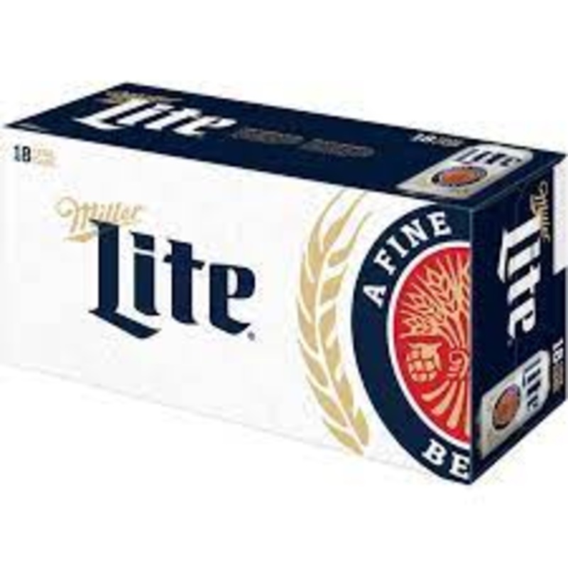 Miller Lite 12oz 18 Pack Can