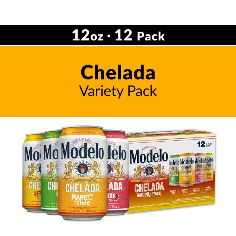 Modelo Chelada Variety 12oz 12pack Cans