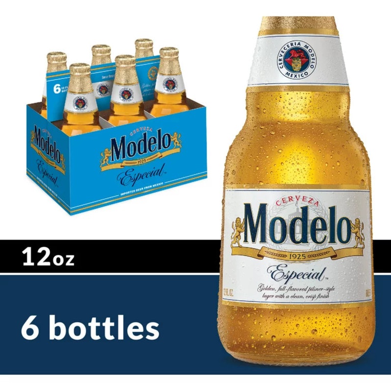 Modelo Especial 12oz 6 Pack Bottle