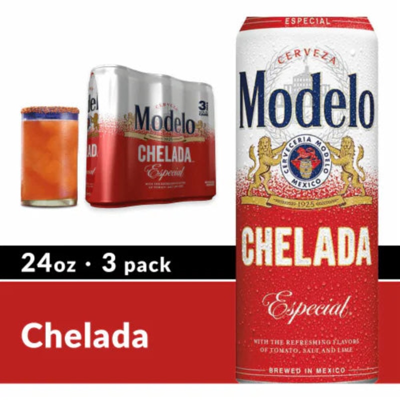 Modelo Especial Chelada 24oz 3Pack Can
